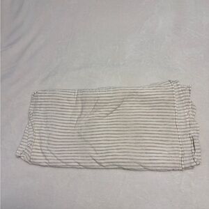 Solly Baby Cream and Gray Striped Wrap